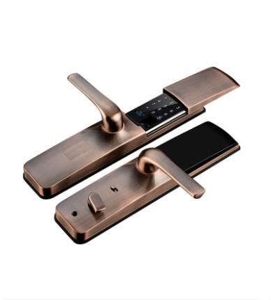 白层镇滑盖指纹锁家用防盗门